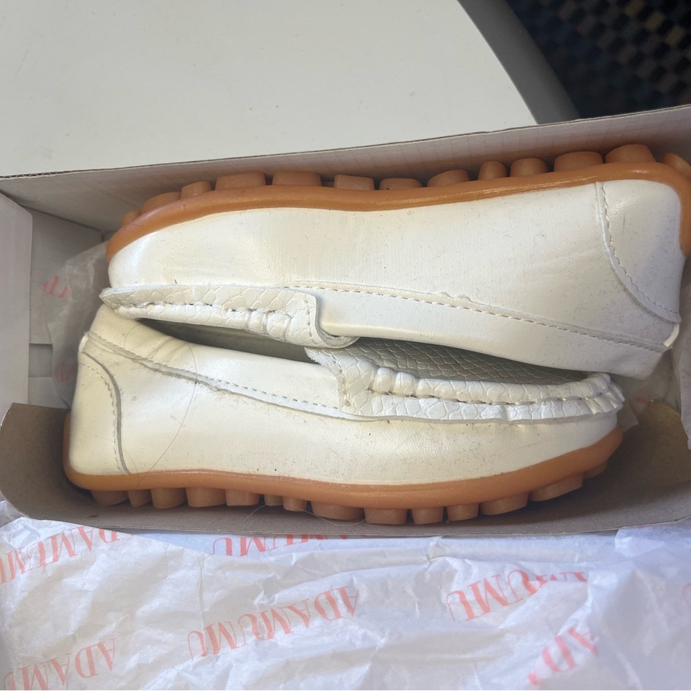 Stylish Kids White Dress Shoes